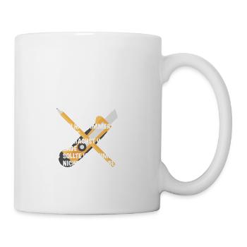 Ausbilder Spruch Geschenk Handwerker - Tasse - Weiß - Rechts