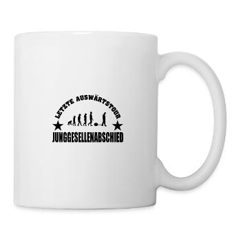 Junggesellenabschied - Tasse - Weiß - Rechts