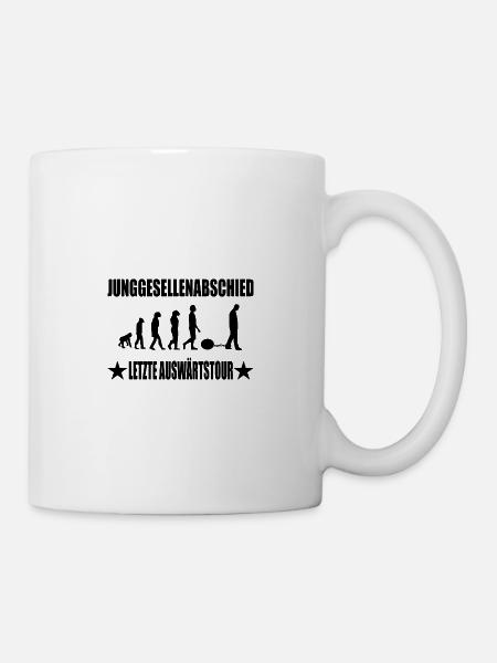 Junggesellenabschied - Tasse - Weiß