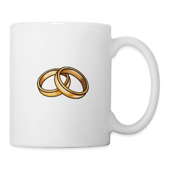 Wedding Rings Wedding - Mug - white - Right