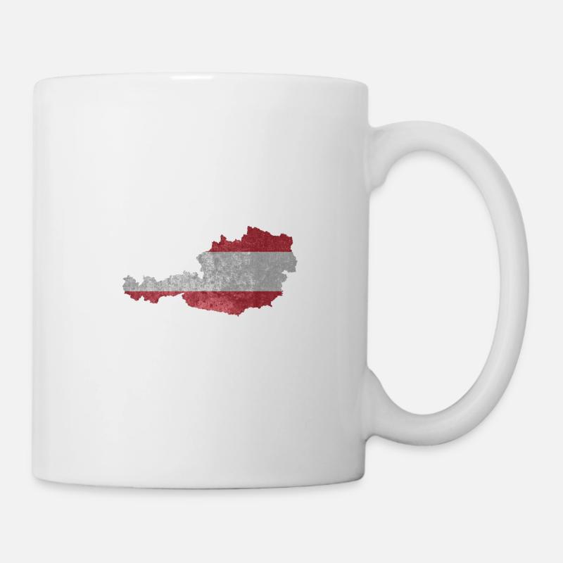 Austria - Austria flag - Mug - white