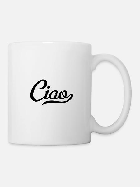 ciao - Tasse - Weiß