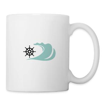 The Wave - Tasse - Weiß - Rechts