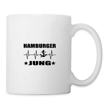 Hamburg - Tasse - Weiß - Rechts