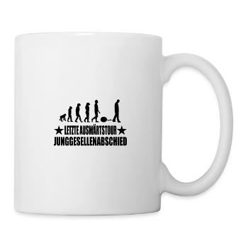 Junggesellenabschied - Tasse - Weiß - Rechts