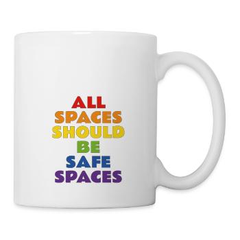 LGBTQ pride slogans - Mug - white - Right