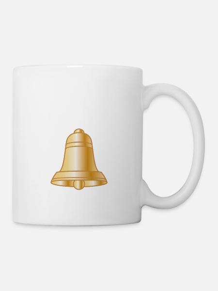 Glocke - Tasse - Weiß