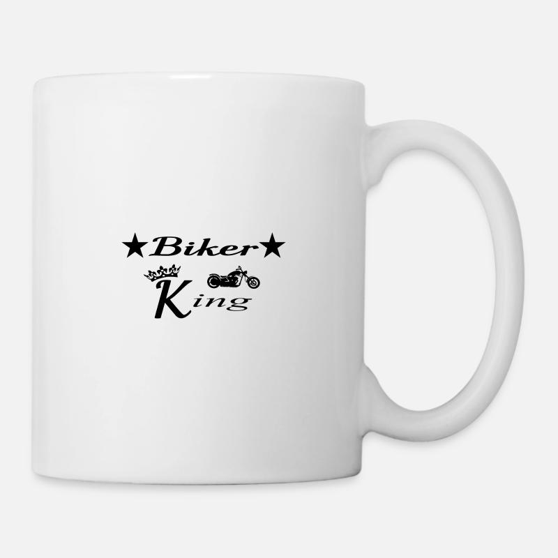 Motorrad - Tasse - Weiß