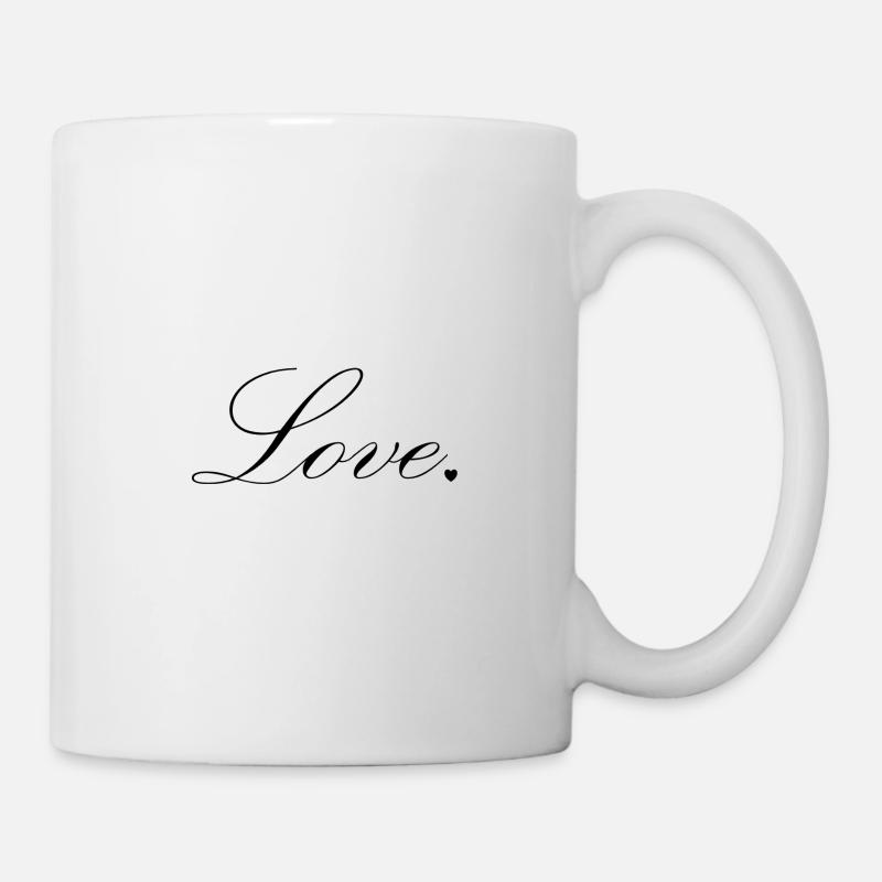 Aesthetic Love Design - Mug - white