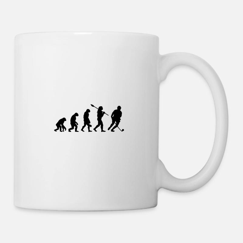 Feldhockey Evolution - Tasse - Weiß