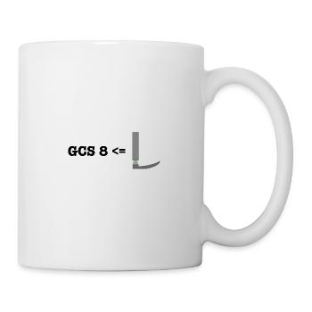 Anesthesiologist says doctors ambulance service - Mug - white - Right
