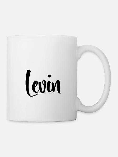 Vorname - Levin - Tasse - Weiß