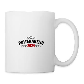 Polterabend 2024 - Tasse - Weiß - Rechts