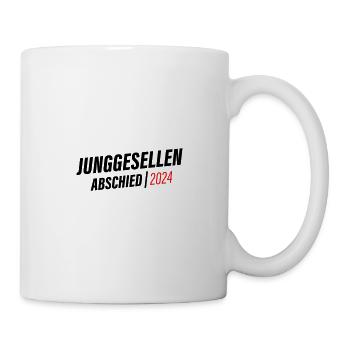 Enterrement de vie de garçon 2024 - Mug blanc - blanc - Droite