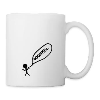 097 onkel - Tasse - Weiß - Rechts