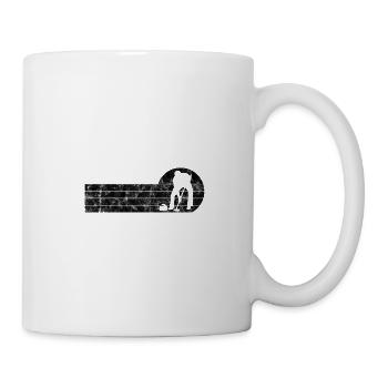 Ice Curling Curler Curling Retro Gift - Mug - white - Right
