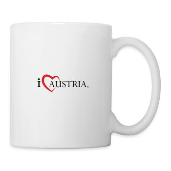 i love Austria - Tasse - Weiß - Rechts