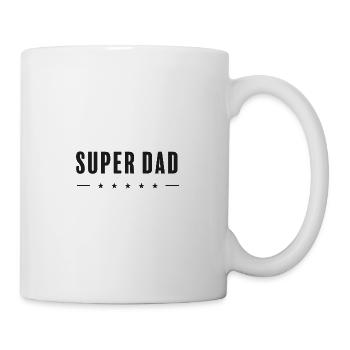 Super dad - Mug - white - Right