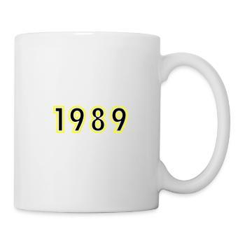 1989 Année Anniversaire - Mug blanc - blanc - Droite