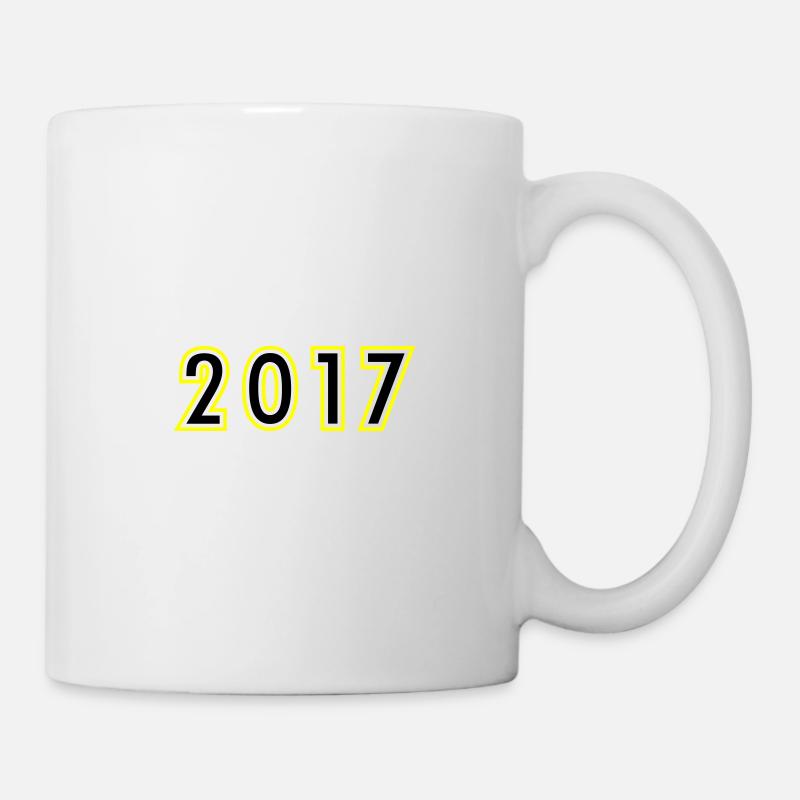 2017 Jahr Geburtstag - Tasse - Weiß