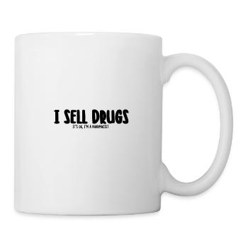 I sell drugs | Pharmacist gift ideas - Mug - white - Right