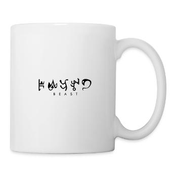 d2r runenwort beast - Tasse - Weiß - Rechts