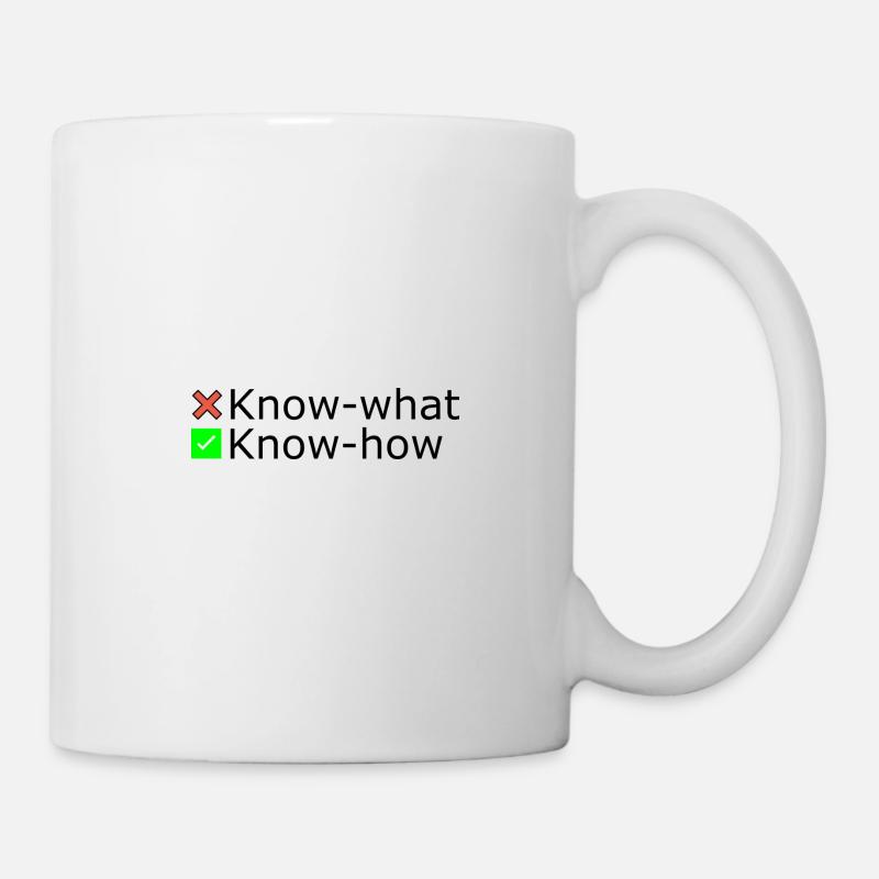 Savoir-faire - Mug blanc - blanc