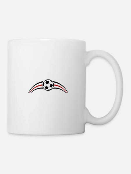 Fussball Team - Tasse - Weiß