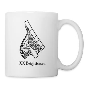 Brigittenau Map - Mug - white - Right