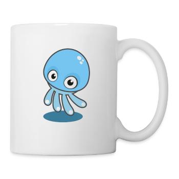 méduse - Mug blanc - blanc - Droite