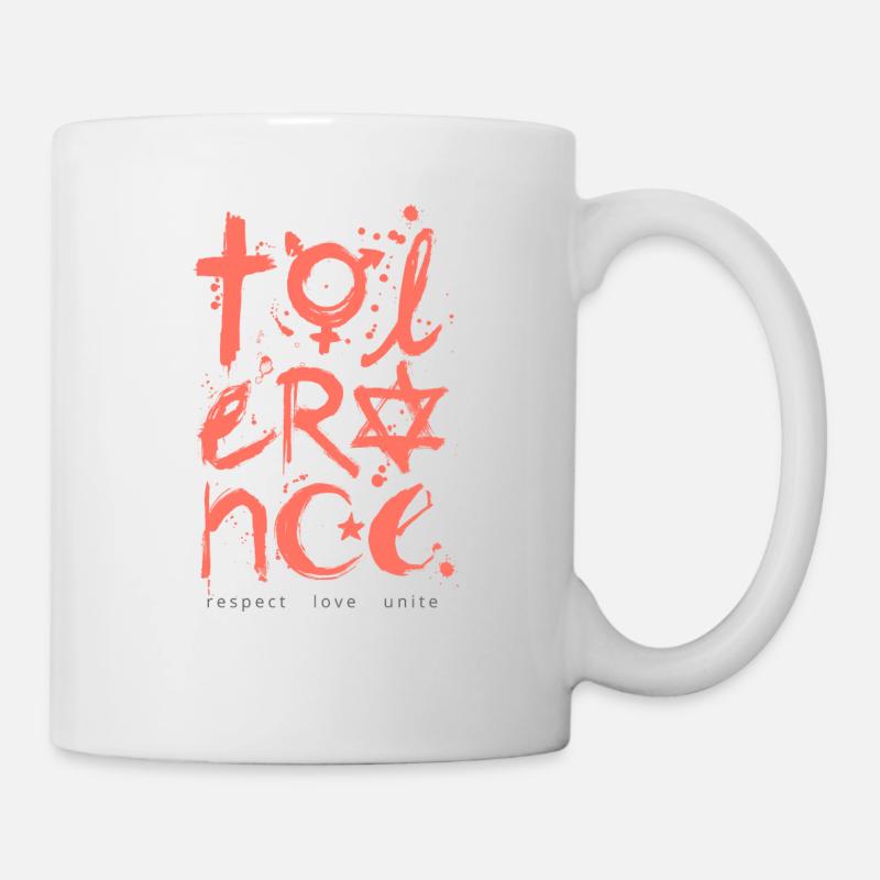 Tolerance artwork - Mug - white