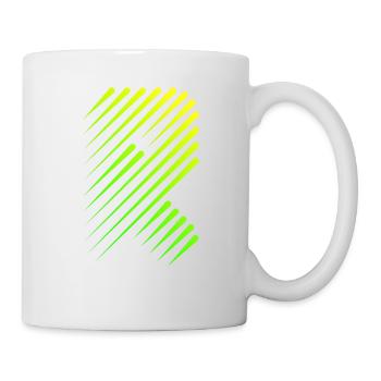 "R" - Tasse - Weiß - Rechts