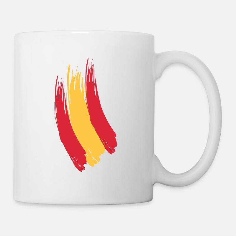Spanish Flag - Mug - white