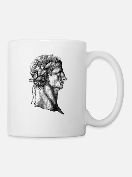 Julius Caesar - Black - Mug - white