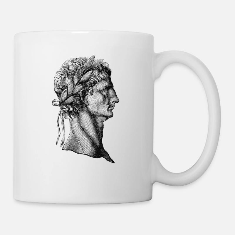 Julius Caesar - Black - Mug - white