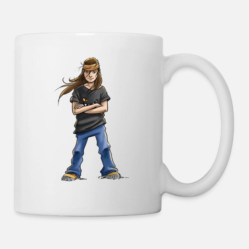 Die Wilden Kerle Vanessa Pose - Tasse - Weiß