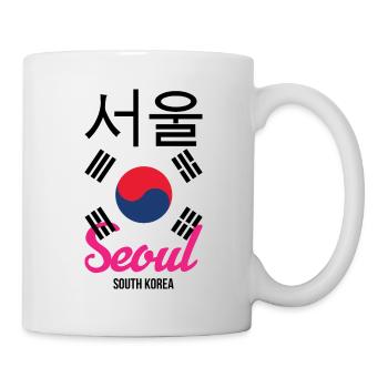 Kpop K-Pop Korea Korean Seoul Hallyu K-drama - Mug - white - Right