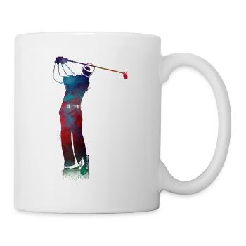 Golf player sport #golf #sport - Mug - white - Right
