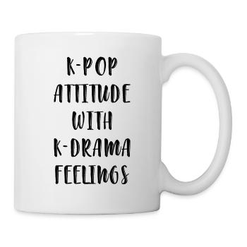 K-Pop K-Drama Kpop Kdrama Hallyu Korea South Korea - Mug - white - Right