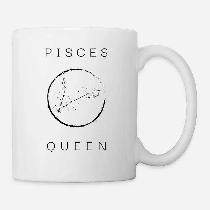 Pisces Queen - Mug - white