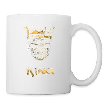 King - Tasse - Weiß - Rechts