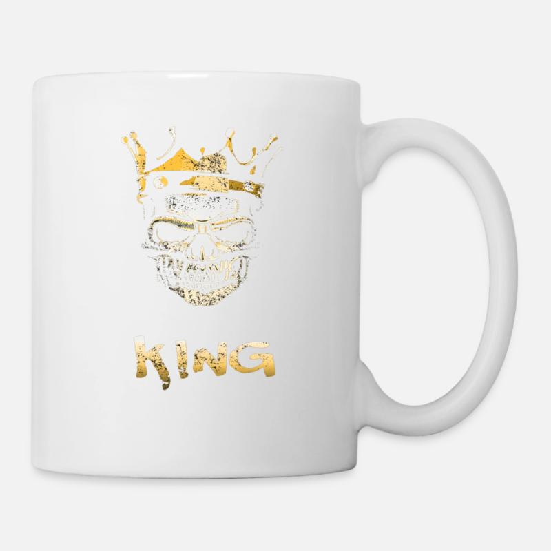 King - Tasse - Weiß