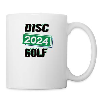 Discgolf Spieler Team Turnier Mannschaft in 2024 - Tasse - Weiß - Rechts