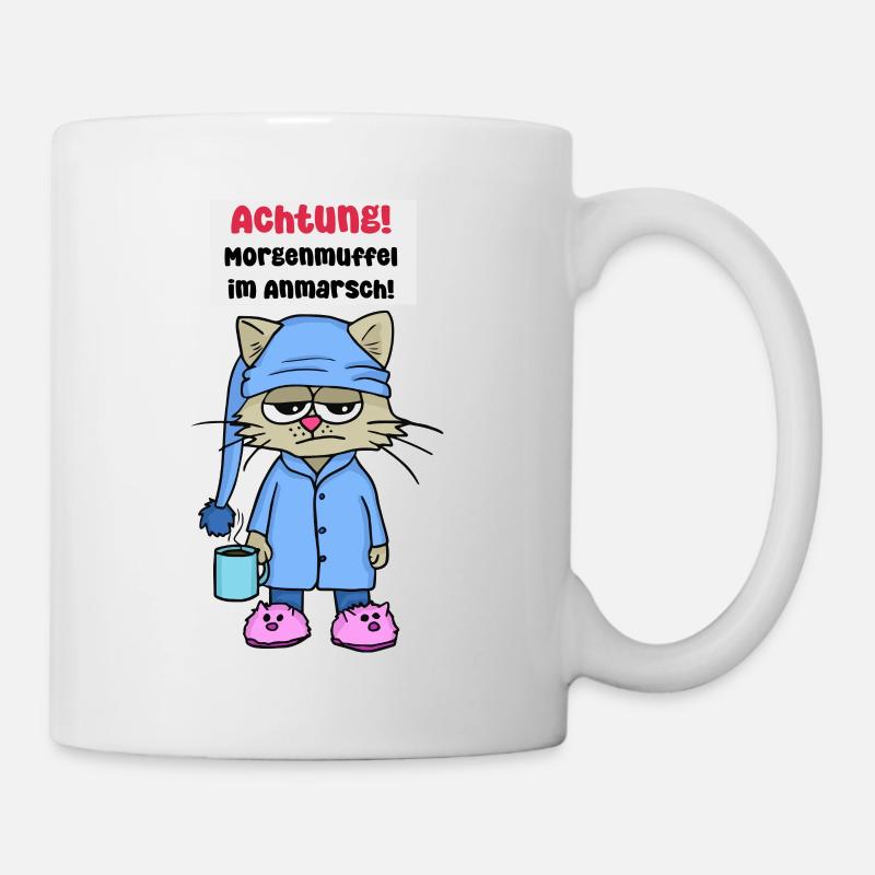 Morgenmuffel - Tasse - Weiß