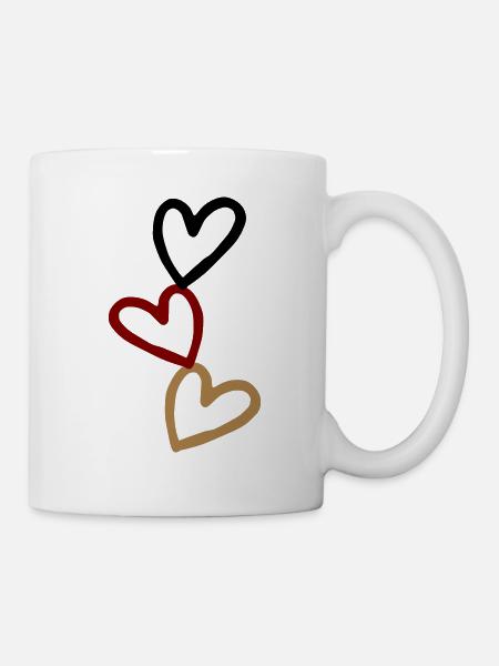 verknüpftes - Tasse - Weiß