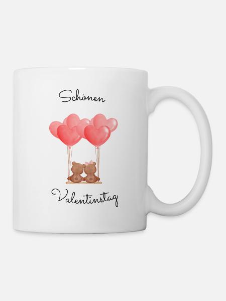 Joyeuse Saint-Valentin - Mug blanc - blanc