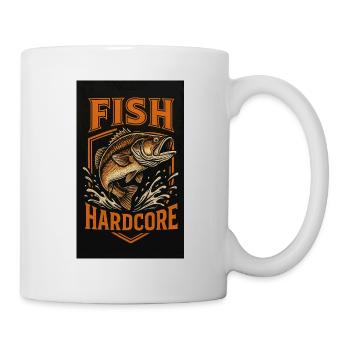 Conception de pêche Berserk - Mug blanc - blanc - Droite