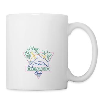 Beach Club - Tasse - Weiß - Rechts