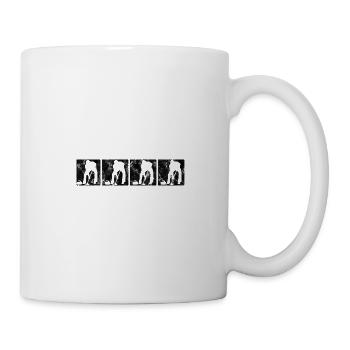 Curling sur glace Curling Retro Cadeau - Mug blanc - blanc - Droite