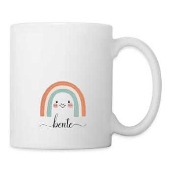 Bente! Rainbow, customizable - Mug - white - Right